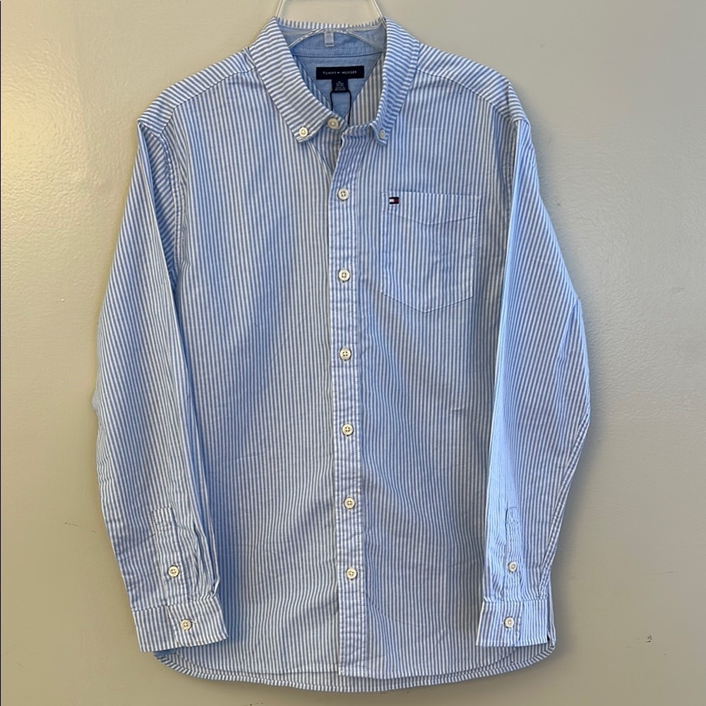 Tommy Hilfiger Blue Button Down Shirt